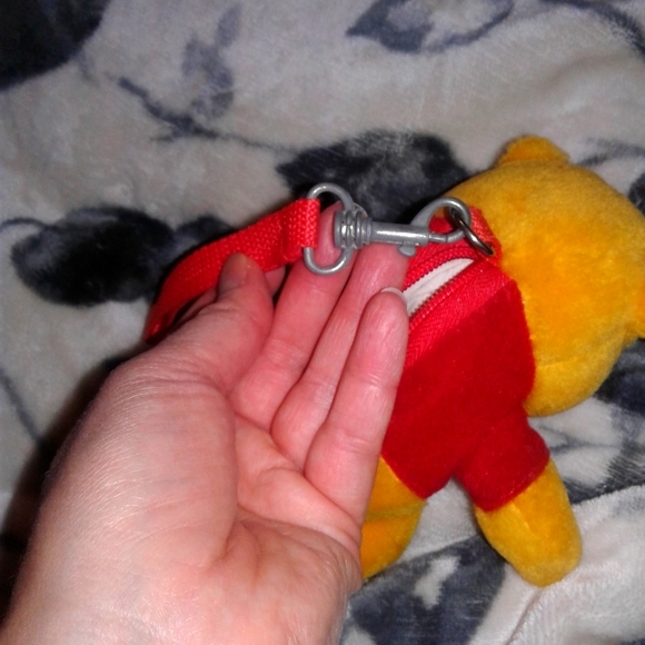 SOLD Mini Winnie the Pooh Wristlet/Keychain - Picture 6 of 8